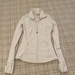 Cream Lululemon Define Jacket